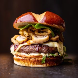 Mushroom Crispy Burger مشروم كريسبي برغر