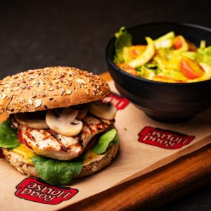 Slim N Fit Chicken Burger سليم اند فيت برغر دجاج