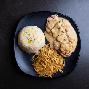 Grilled Chicken Stroganoff ستروغونوف دجاج مشوي